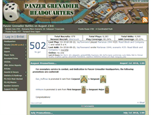 Tablet Screenshot of pg-hq.com